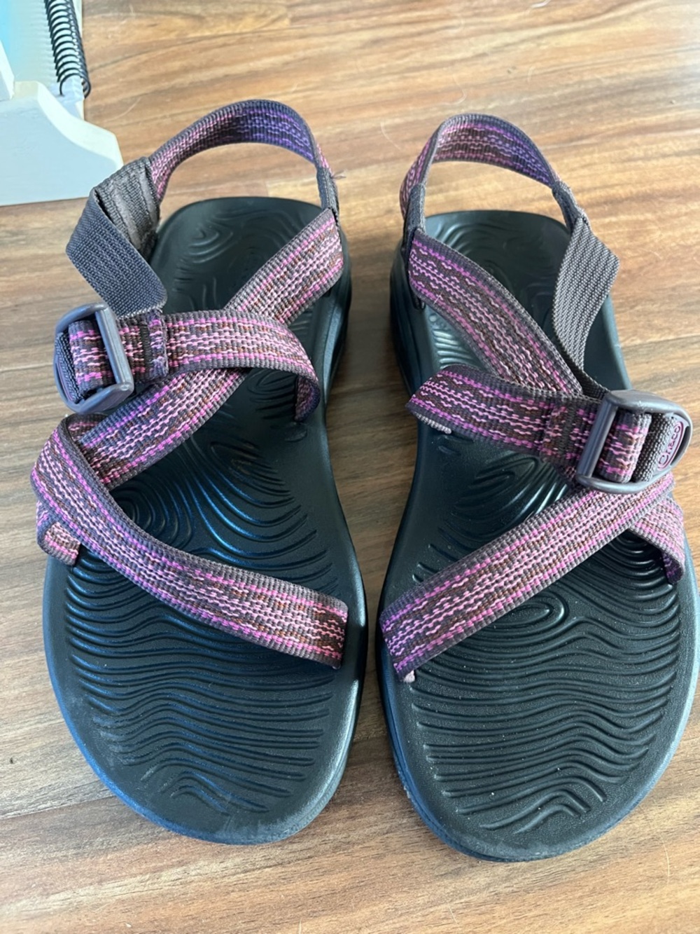 Purple chaco sandals women’s 7
